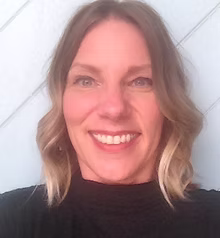 Photo of Erika Bach, smiling